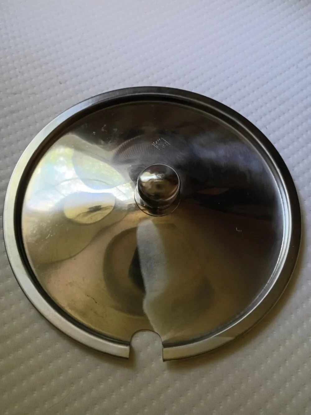 Rare NASM Holland America Line High Grade Stainless Steel Chafing Dish Lid Marit